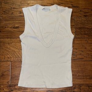 Zara v neck tank top